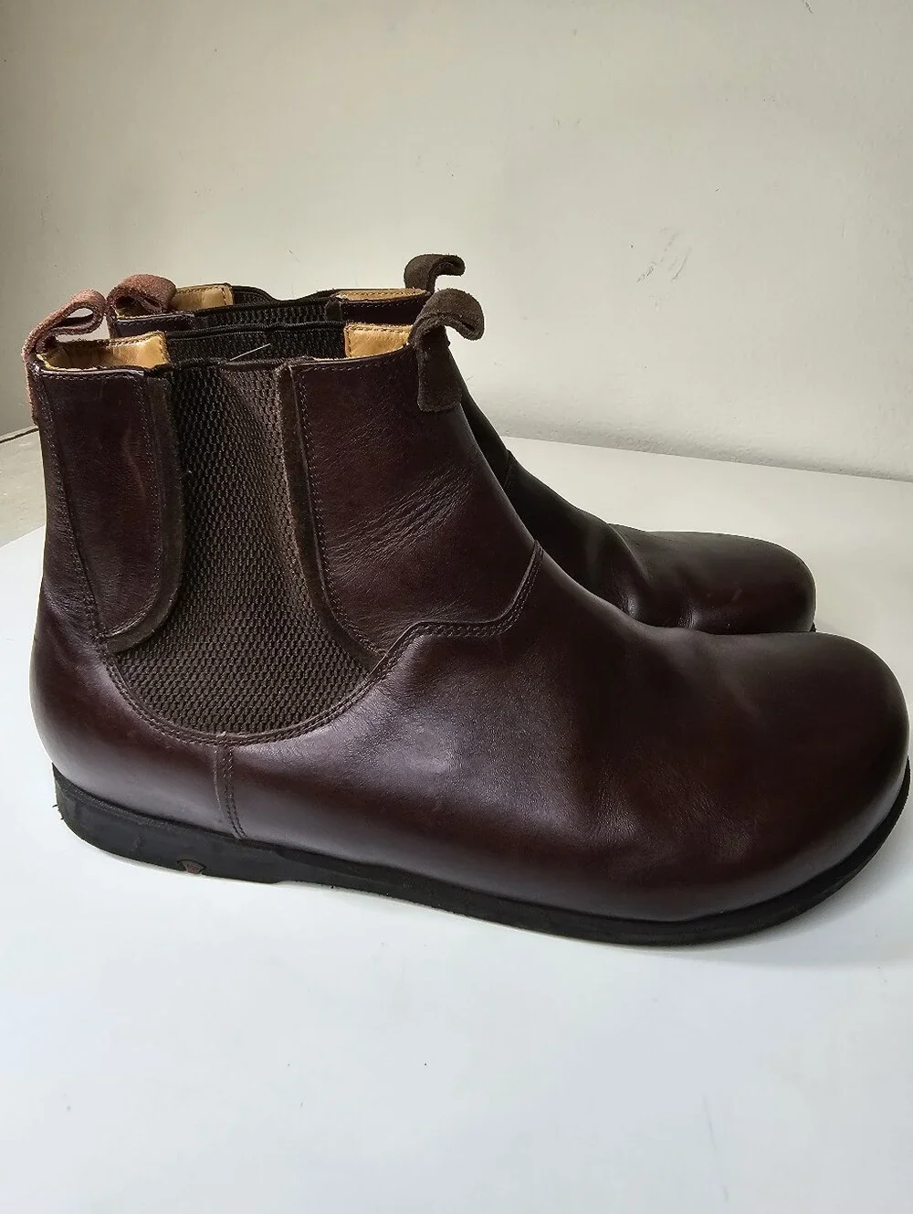 Birkenstock Footprints Leather  Boots/ Size 44 Made In Portugal